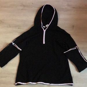 Black and pink sweater